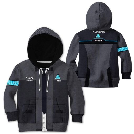 9Heritages 3D Detroit Become Human Suit Custom Kid Hoodie Apparel