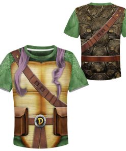 9Heritages 3D Donatello TMNT Don Donnie Cosplay Custom Kids