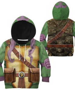 9Heritages 3D Donatello TMNT Don Donnie Cosplay Custom Kids