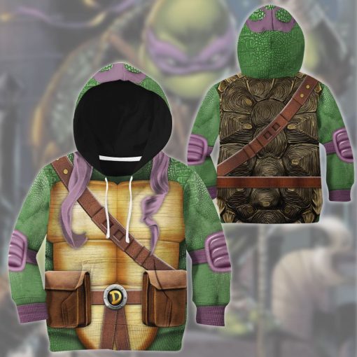 9Heritages 3D Donatello TMNT Don Donnie Cosplay Custom Kids