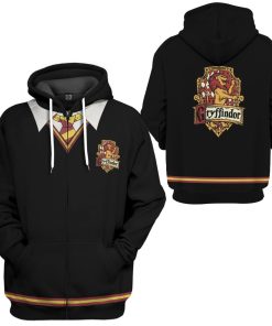 9Heritages 3D H.P Gryffindor Costume Custom Hoodie Apparel