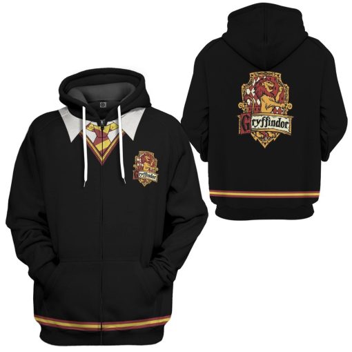 9Heritages 3D H.P Gryffindor Costume Custom Hoodie Apparel