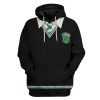 9Heritages 3D H.P Slytherin Custom Hoodie Apparel