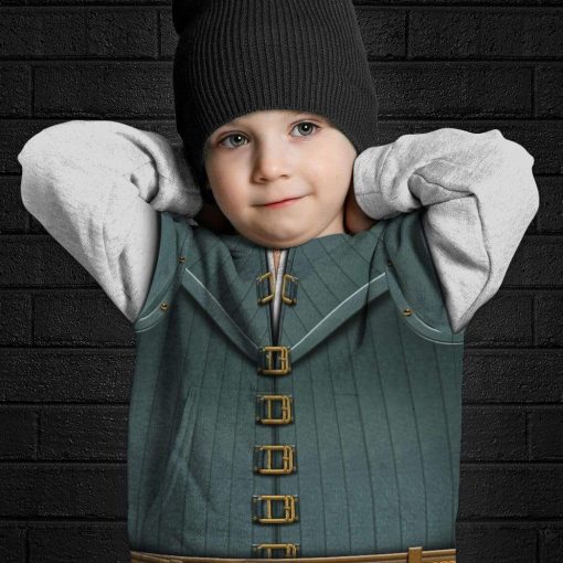 9Heritages 3D Kid Cosplay Flynn Hoodie Apparel