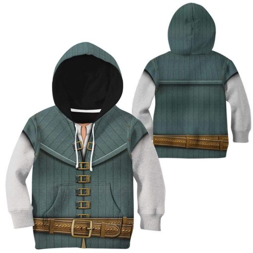 9Heritages 3D Kid Cosplay Flynn Hoodie Apparel