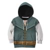 9Heritages 3D Kid Cosplay Flynn Hoodie Apparel