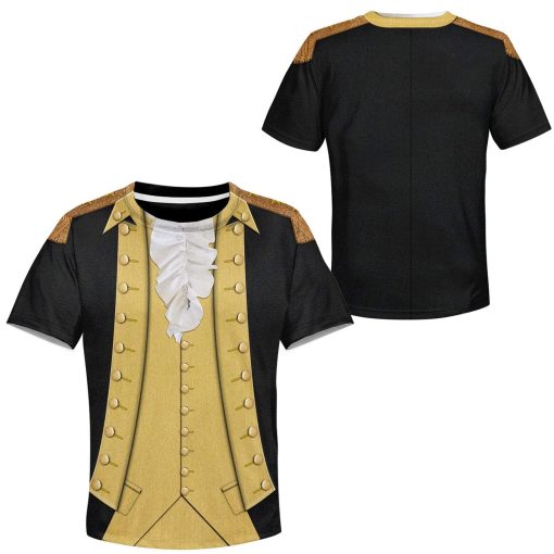 9Heritages 3D Kid George Washington T-Shirts Apparel