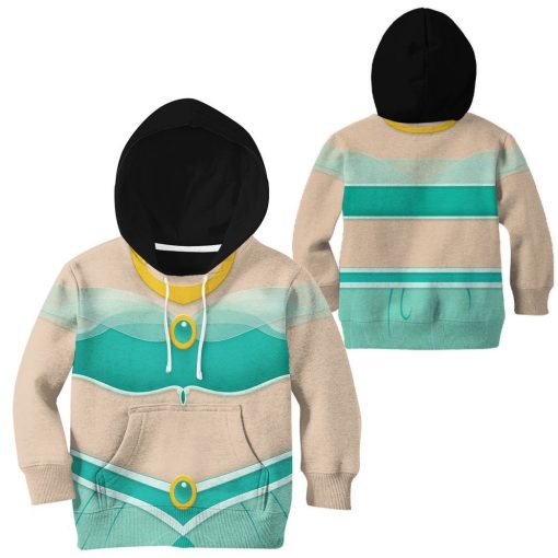 9Heritages 3D Kids Jasmine Princess Custom Tshirt Hoodie Appreal