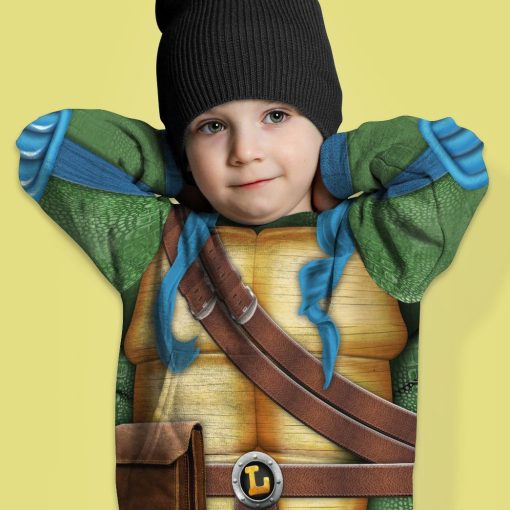 9Heritages 3D Leonardo TMNT Leo Cosplay Custom Kids