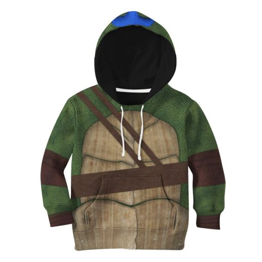 9Heritages 3D Leonardo TMNT Leo Cosplay Custom Tshirt Hoodie Apparel