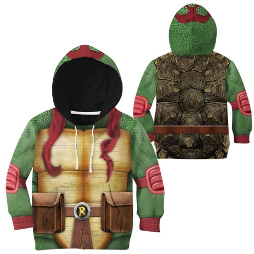 9Heritages 3D Raphael Raph TMNT Cosplay Custom Kids