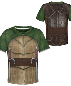 9Heritages 3D Raphael Raph TMNT Cosplay Custom Tshirt Hoodie Apparel Kids