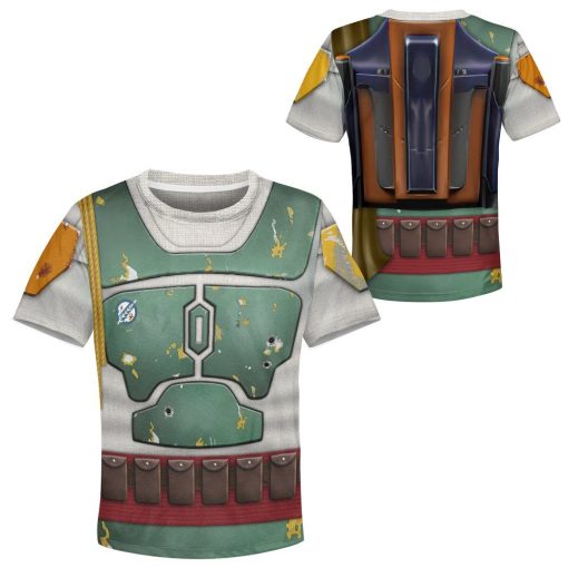 9Heritages 3D Star Wars Boba Fett Tshirt Hoodie Apparel Kids