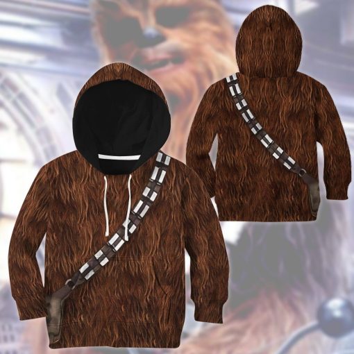 9Heritages 3D Star Wars ChewBacca Set Custom Kid Tshirt Hoodie Appreal