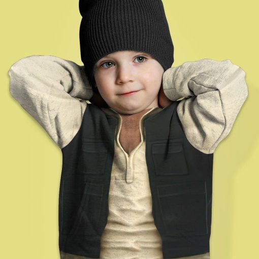 9Heritages 3D Star Wars Han Solo Set Custom Kid Tshirt Hoodie Appreal