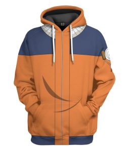 9Heritages 3D Uzumaki Naruto Custom Hoodie Apparel