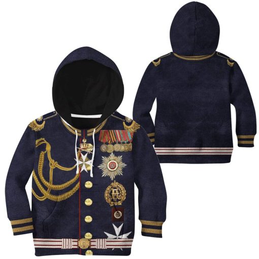 9Heritages 3D Wilhelm II Custom Hoodie Apparel