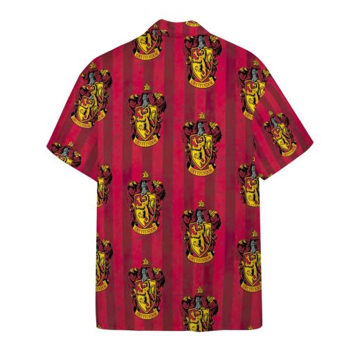 9Heritages 3D H.P Hogwarts Gryffindor House Pride Crests Custom Hawaii Shirt