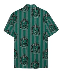 9Heritages 3D H.P Hogwarts Slytherin House Pride Crests Custom Hawaii Shirt