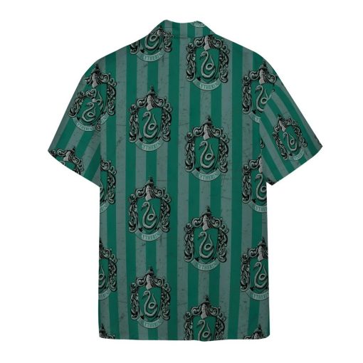 9Heritages 3D H.P Hogwarts Slytherin House Pride Crests Custom Hawaii Shirt