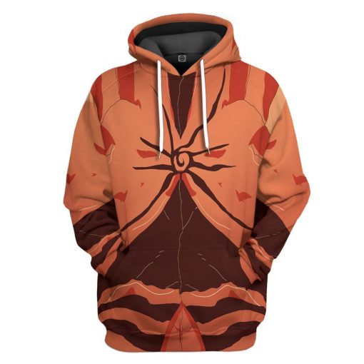 9Heritages 3D Naruto Bryan Mode Custom Tshirt Hoodie Apparel