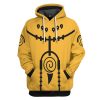 9Heritages 3D Naruto Nine Tails Mode Custom Tshirt Hoodie Apparel