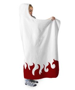 9Heritages 3D Naruto Seventh Hokage Cloak Custom Hooded Blanket