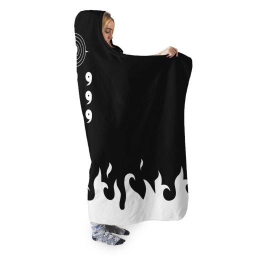 9Heritages 3D Naruto Six Sage Paths Custom Hooded Blanket