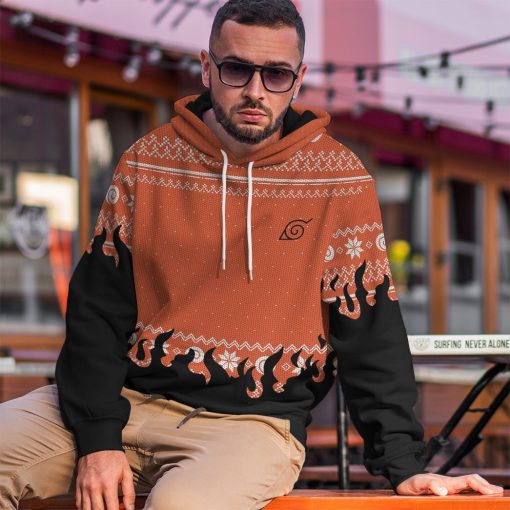 9Heritages 3D Naruto Ugly Christmas Sweater Custom Tshirt Hoodie Apparel