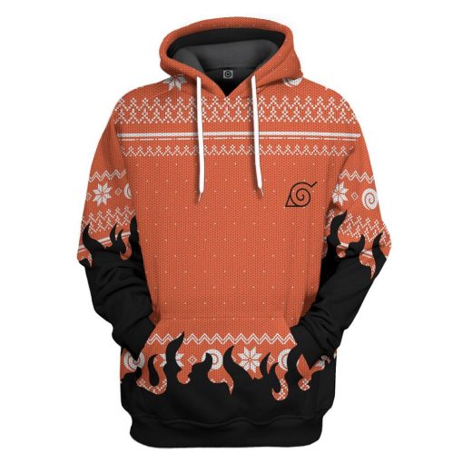 9Heritages 3D Naruto Ugly Christmas Sweater Custom Tshirt Hoodie Apparel