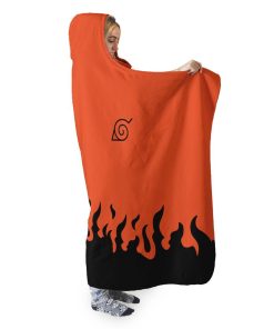 9Heritages 3D Naruto Uzumaki Custom Hooded Blanket