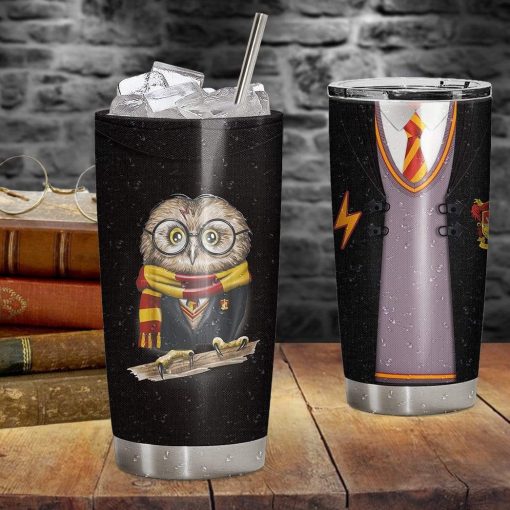 9Heritages 3D H.P And Hedwig Custom Design Vacuum Insulated Tumbler