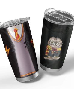 9Heritages 3D H.P And Hedwig Custom Design Vacuum Insulated Tumbler