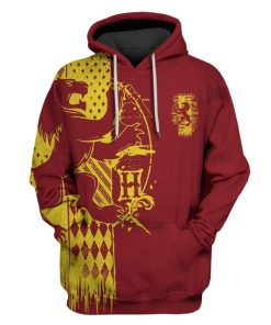 9Heritages H.P Gryffindor Custom T-shirt - Hoodies Apparel