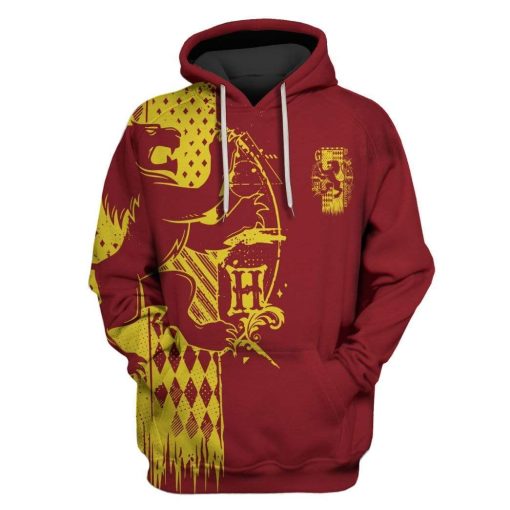 9Heritages H.P Gryffindor Custom T-shirt - Hoodies Apparel