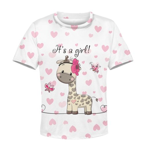 9Heritages It's a girl Kid Custom Hoodies T-shirt Apparel