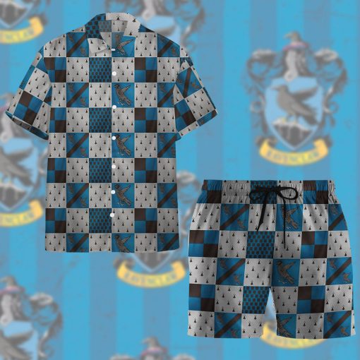 9Heritages 3D H.P Ravenclaw House Custom Men Short