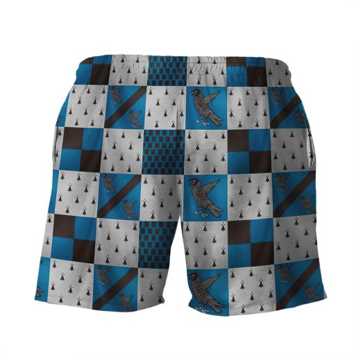 9Heritages 3D H.P Ravenclaw House Custom Men Short