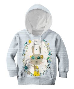 9Heritages New Baby Rabbit Custom Hoodies T-shirt Apparel