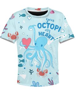 9Heritages Octopi Kid Custom Hoodies T-shirt Apparel