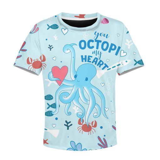 9Heritages Octopi Kid Custom Hoodies T-shirt Apparel