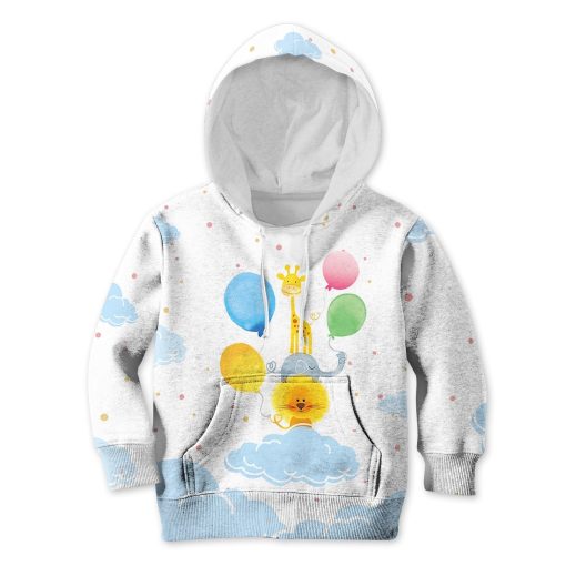 9Heritages Pets And Balloons On The Cloud Custom Hoodies T-shirt Apparel