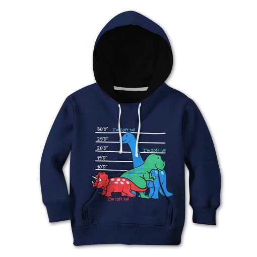 9Heritages Three Dinosaurs Custom Hoodies T-shirt Apparel