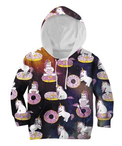 9Heritages Unicorn And Sweet Donut Custom Hoodies T-shirt Apparel