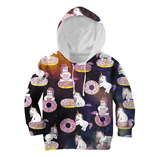 9Heritages Unicorn And Sweet Donut Custom Hoodies T-shirt Apparel