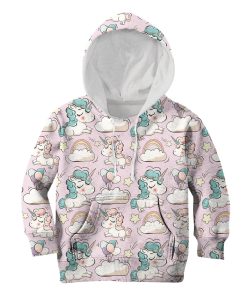 9Heritages Unicorn In Cloud Custom Hoodies T-shirt Apparel