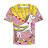 9Heritages Unicorn with sweet heart Kid Custom Hoodies T-shirt Apparel