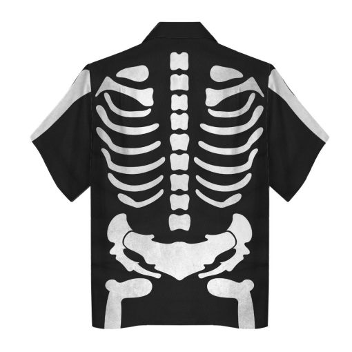 9Heritages Skeleton Bone Print Halloween Fancy Dress Costume Hoodie Sweatshirt T-Shirt Tracksuit