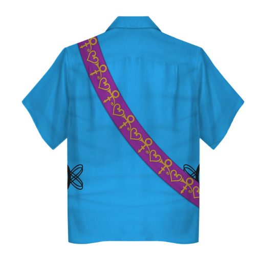 9Heritages Prince Suit Turquoise and Orange All-Over Print Unisex Pullover Hoodie, Sweatshirt, T-Shirt, and Swatpants