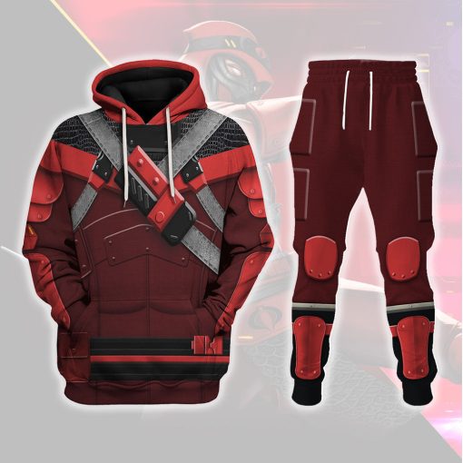 9Heritages GIJ Red Ninja Viper Costumes Hoodie Sweatshirt T-Shirt